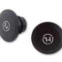 HIGHSIDER 160-315 : Tapones para rosca retrovisor HIGHSIDER aluminio CNC M10 - Negro mate