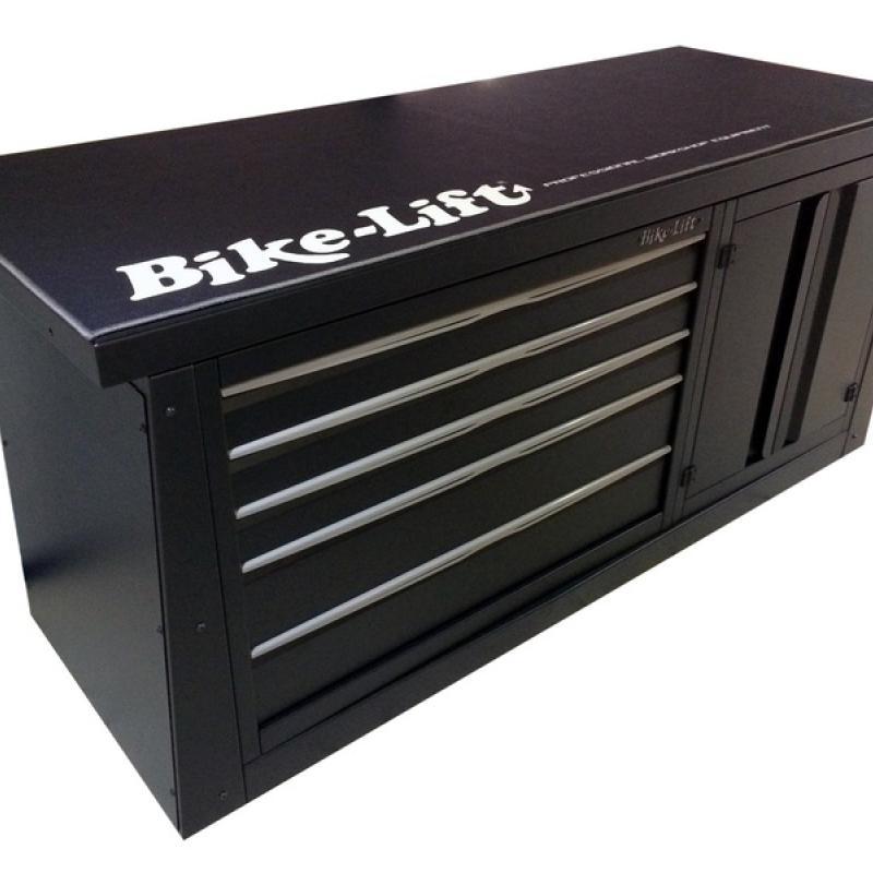 BIKE LIFT 923101010300 : Banco de trabajo Bike-Lift 2m con 5 cajones + armario con puertas - MF-BL2000+M12+M10