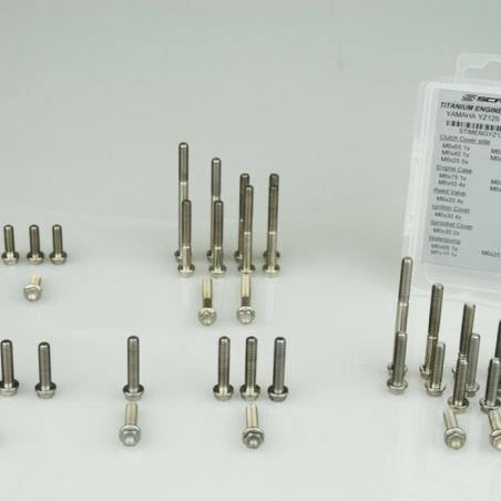 SCAR STIMENG150EXC : Kit de tornillos para el motor SCAR Titanio