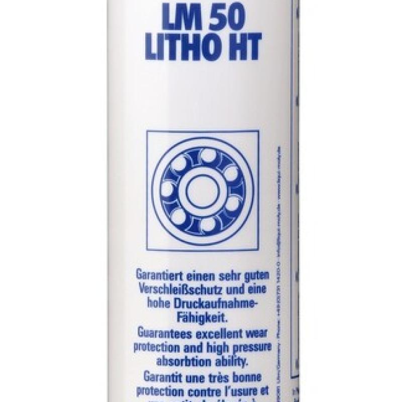 LIQUI MOLY 3406 : Cartucho 400g de grasa de litio Liqui Moly LM 50 LITHO HT