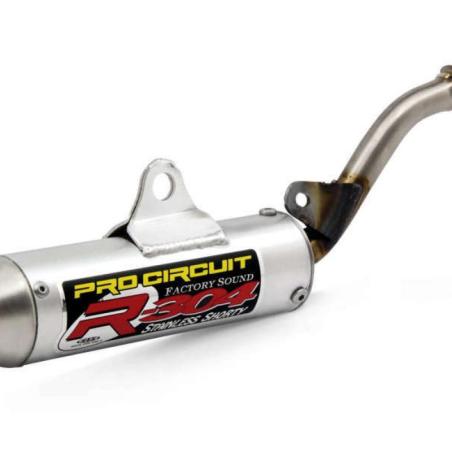 PRO CIRCUIT 1121485 : Silencioso Pro Circuit R-304 Kawasaki KX85: Silencioso de aluminio, tapa de acero inox