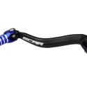 SCAR GSL207 : Pedal cambio SCAR negro mate Puntera azul Kawasaki KX85