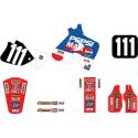 TECNOSEL 21V06 : Kit adhesivos TECNOSEL Replica Team Honda Pepsi 1995