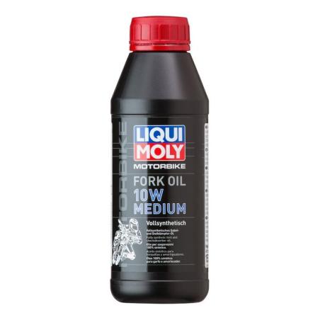 LIQUI MOLY 1506 : Aceite de horquilla Liqui Moly 10W MEDIUM Bote 500ML