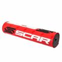 SCAR MSXR : Protecto/Morcilla manillar con barra SCAR 3D rojo MSXR