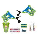 TECNOSEL 24V01 : Kit adhesivos TECNOSEL Team Kawasaki 1996