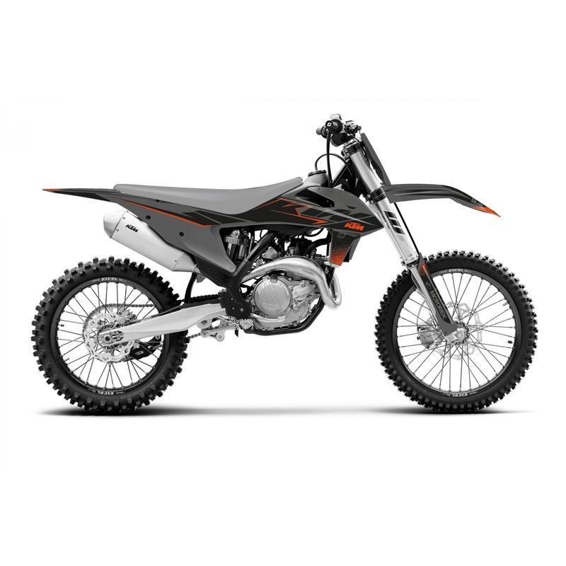 BLACKBIRD 2547Y : Kit de adhesivos BLACKBIRD Dream Graphic 4 KTM SX / SX-F