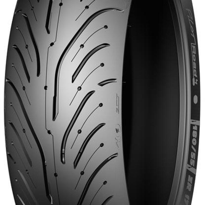 MICHELIN 029239 : Neumático MICHELIN PILOT ROAD 4 190/55 ZR 17 M/C (75W) TL