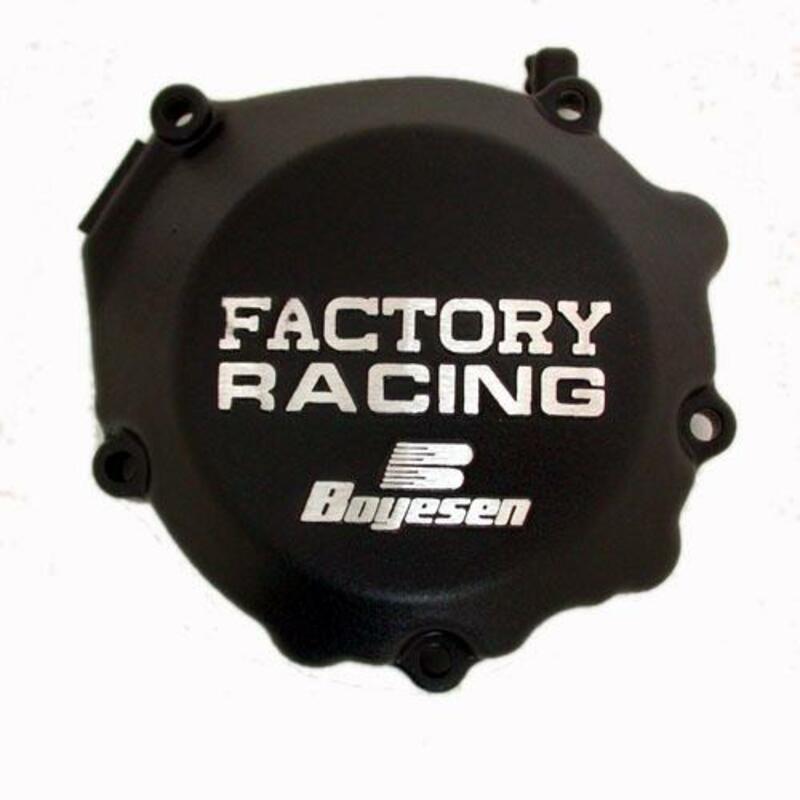 BOYESEN SC-32B : Tapa de encendido BOYESEN Factory Racing Negra