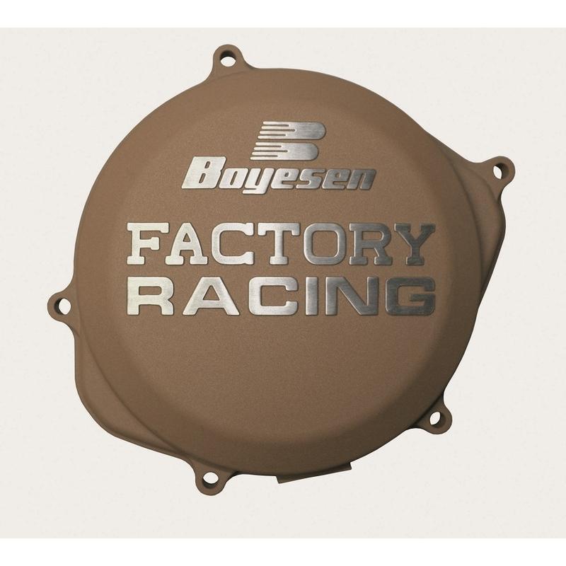 BOYESEN CC-18M : Tapa de embrague BOYESEN Factory Racing Magnesio Kawasaki KX450F