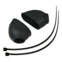 RFX FXFR9010055BK : Fundas de goma para estriberas RFX Race (negro) Universal