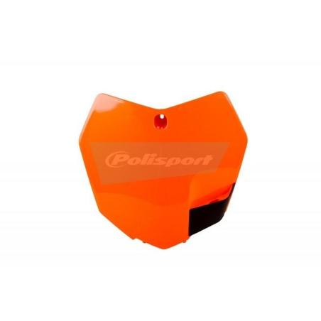 POLISPORT 8659100001 : POLISPORT Front Number Plate Orange KTM