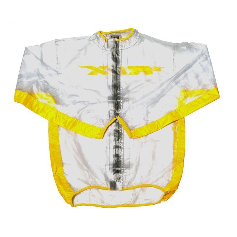 RFX FXWJ107LG55YL : Chaqueta impermeable RFX Sport (transparente/amarillo), talla adulto L