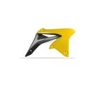 POLISPORT 8413600003 : POLISPORT Radiator Covers Black/Yellow Suzuki RM-Z250