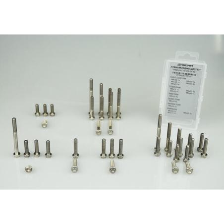 SCAR STIMENGCRF250B : Kit de tornillos de titanio para motor SCAR Honda CRF250R