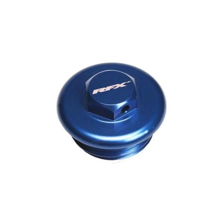 RFX FXOP7010099BU : Tapón de llenado de aceite RFX Pro (azul)