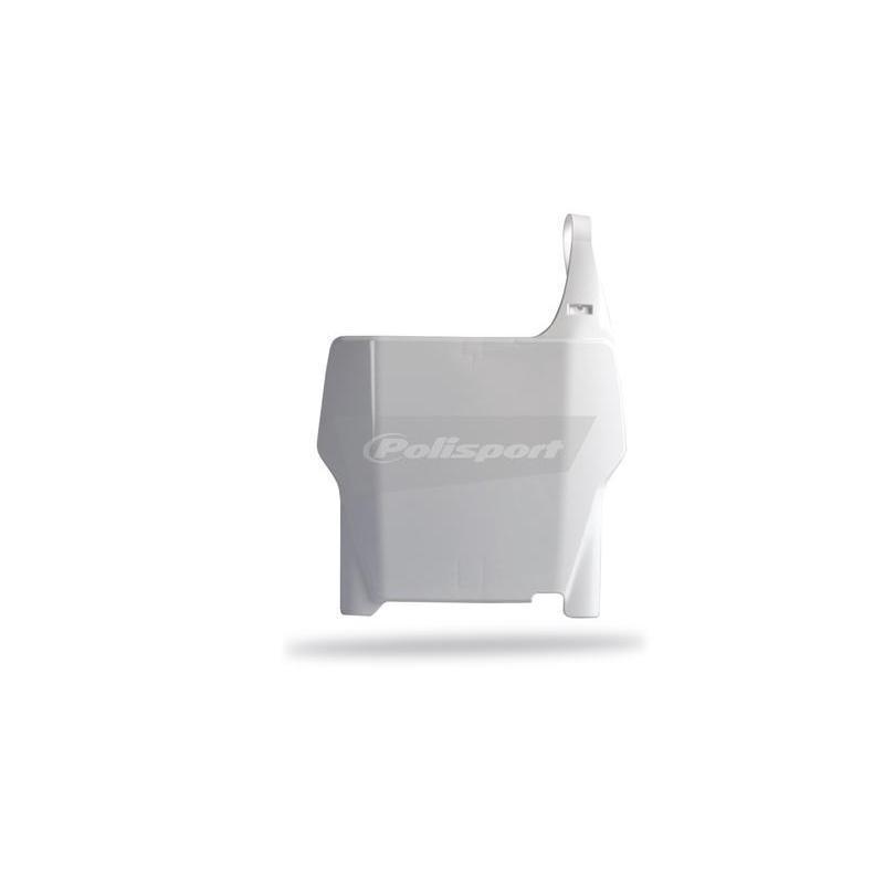 POLISPORT 8661900001 : Porta-números delantero POLISPORT blanco Honda