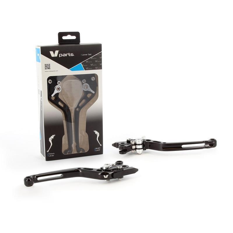 V PARTS LV-SL(L36-R30) : Juego de manetas 175mm V PARTS cnc - MV Agusta