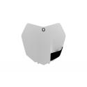 POLISPORT 8659100002 : Porta-números delantero POLISPORT blanco KTM