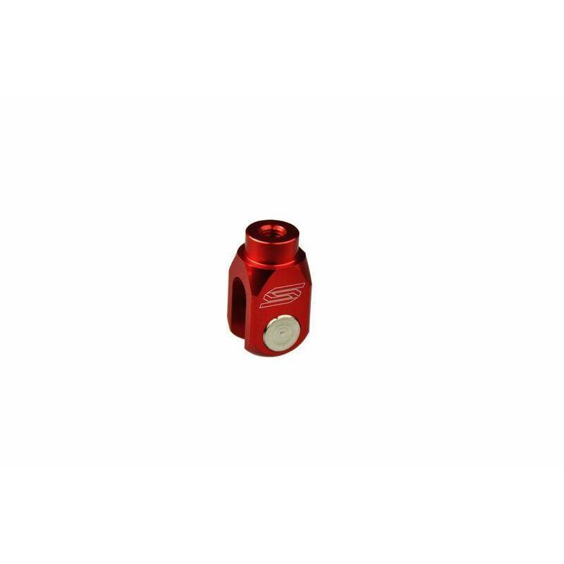 SCAR BC401R : SCAR Rear Brake Clevis Alu Red