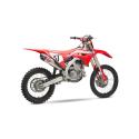 YOSHIMURA US 228451S720 : Linea completa Yoshimura Signature RS-12, titanio, silencioso titanio y tapa carbono CRF250 2022