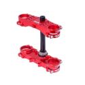 XTRIG 40104001 : XTRIG ROCS Tech Triple Clamp Offset 28mm Red Honda CRF150R