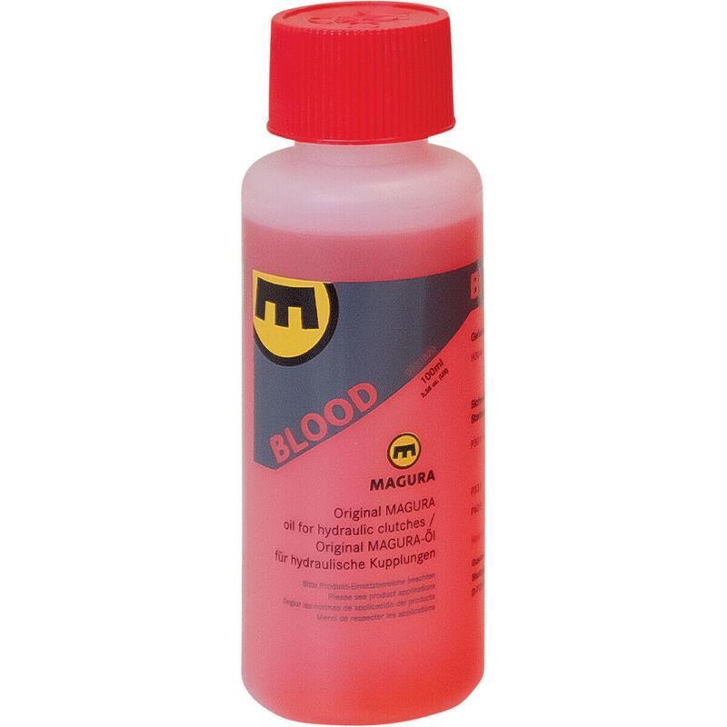 MAGURA 2702143 : Líquido de frenos y embrague mineral MAGURA Blood Red - Bote 100ml