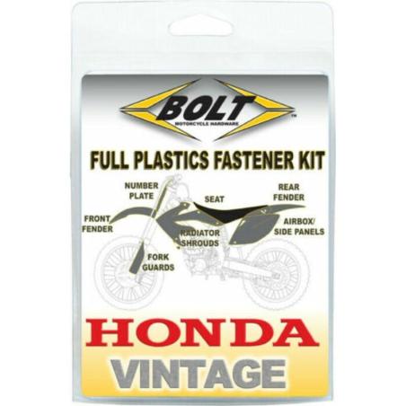 BOLT HON-9297104 : Kit Tornillería de Plásticos BOLT Honda CR125R