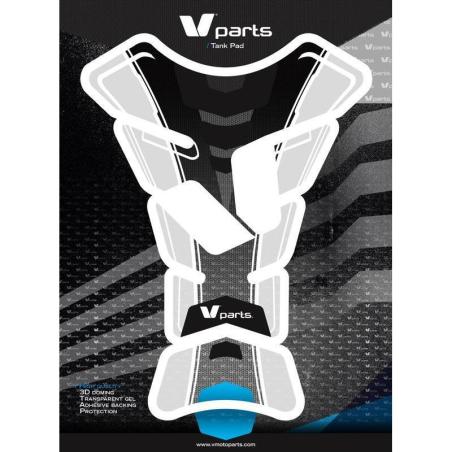 V PARTS RACER : Protector de depósito universal BIHR negro