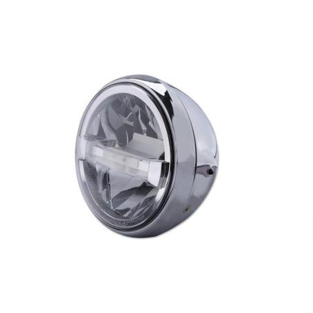 HIGHSIDER 223-156 : Faro delantero LED HIGHSIDER British-Style Tipo 4 (montaje lateral)