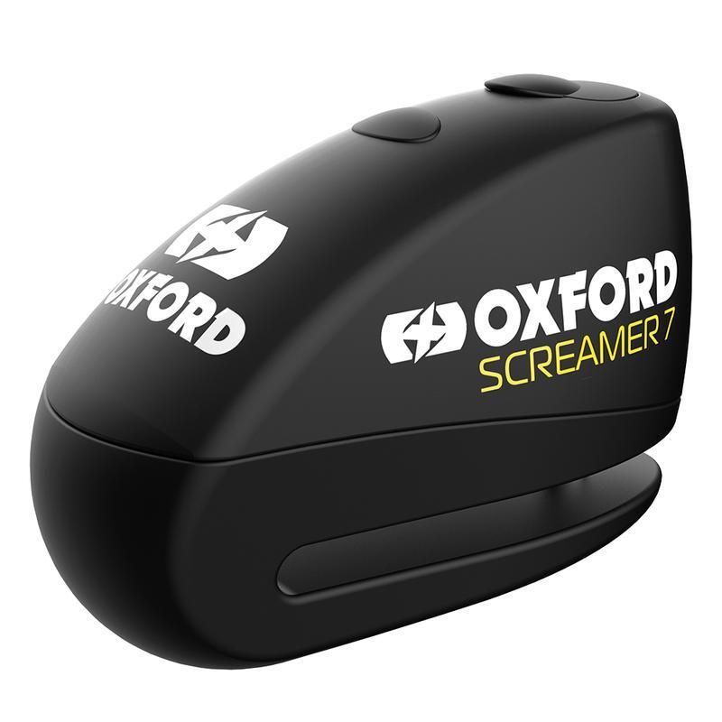 OXFORD LK289 : Candado de disco OXFORD Screamer 7 - Ø7mm negro