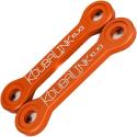 KOUBALINK KLX3 : Kit de bajada KOUBALINK (25.4 - 31.8 mm) naranja - Kawasaki KLX250R / 300R