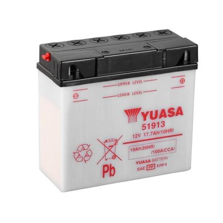 YUASA 51913 (CP) : Batería YUASA 51913 Combipack (con electrolito)