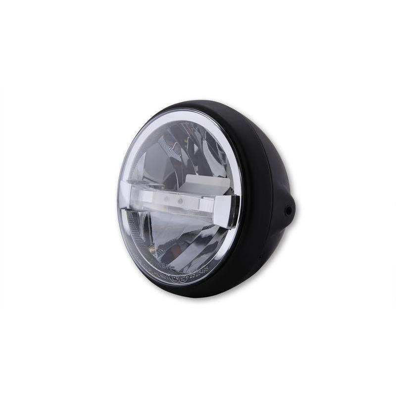 HIGHSIDER 223-157 : Faro delantero LED HIGHSIDER British-Style Tipo 4 (montaje lateral)