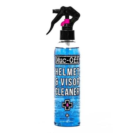 MUC-OFF  : Limpiador antibacteriano de lentes y cascos Muc-Off 250ml - x12