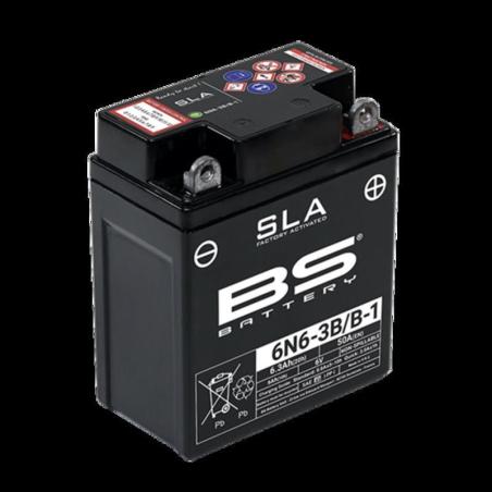 BS BATTERY 300917 : Bateria BS BATTERY SLA sin mantenimiento activada de fábrica - 6N6-3B/B-1