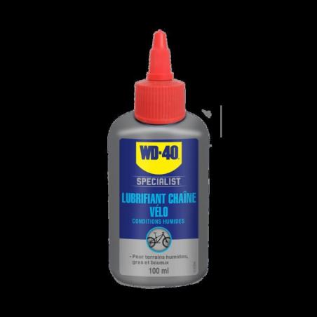 WD 40 33687 : Grasa de cadena liquida para bicicleta (húmedo) WD-40 Specialist® 100ml