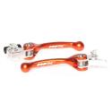 RFX FXFL5010055OR : Juego de manetas flexibles forjadas RFX (naranja) - KTM Varios frenos Brembo/embragues Brembo