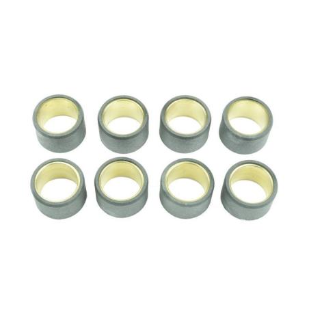 ATHENA S41000030P125 : Set de rodillos de variador ATHENA 25x17mm 15gr - 8 unidades