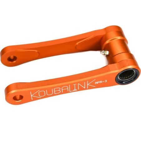 KOUBALINK APR3 : Kit de bajada KOUBALINK (44.5 mm) naranja - Aprilia