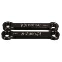 KOUBALINK T700-2 : Kit de bajada KOUBALINK (25.4 mm) negro - Yamaha Ténéré 700