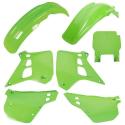 POLISPORT 91335 : Kit plástica POLISPORT color original - Kawasaki KX 125 (90-91)