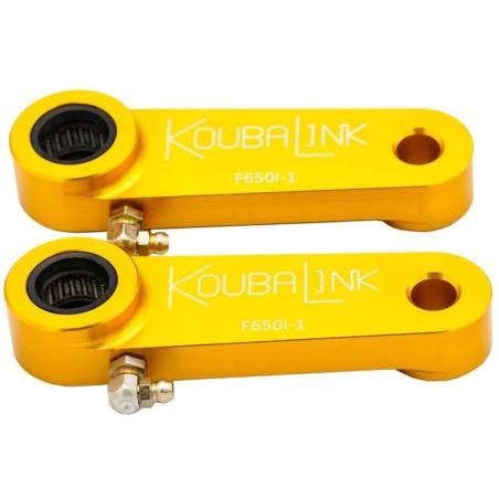 KOUBALINK F650I-1 : Kit de bajada KOUBALINK (25.4 mm) dorado - BMW