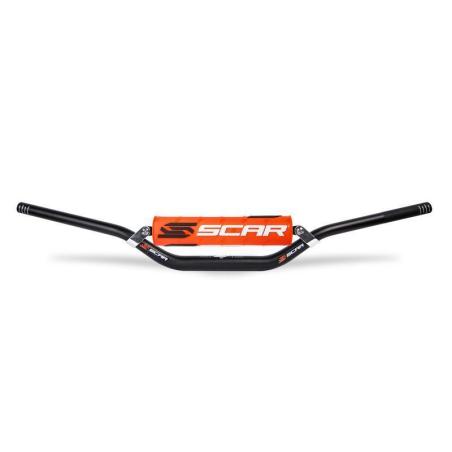 SCAR S9012OR : SCAR Handlebar Medium Black/Orange Pad