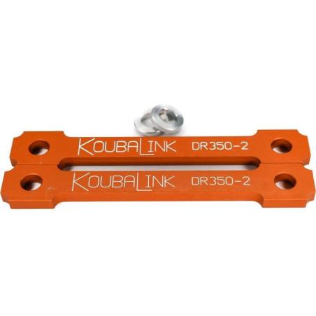 KOUBALINK DR350-2 : Kit de bajada KOUBALINK (44.5 mm) naranja - Suzuki