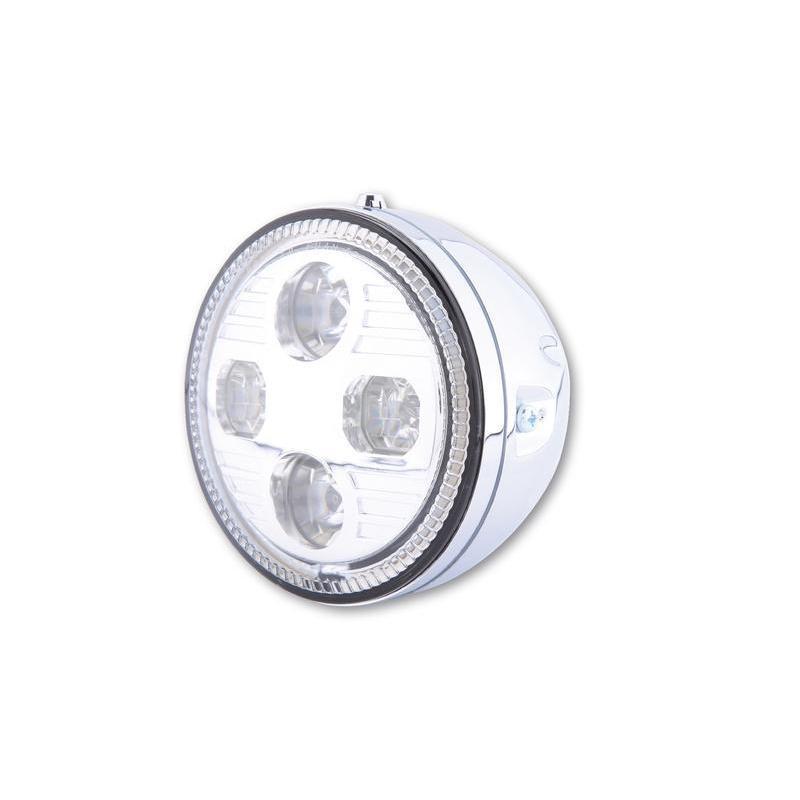 HIGHSIDER 223-002 : Faro delantero LED HIGHSIDER Atlanta (montaje lateral)