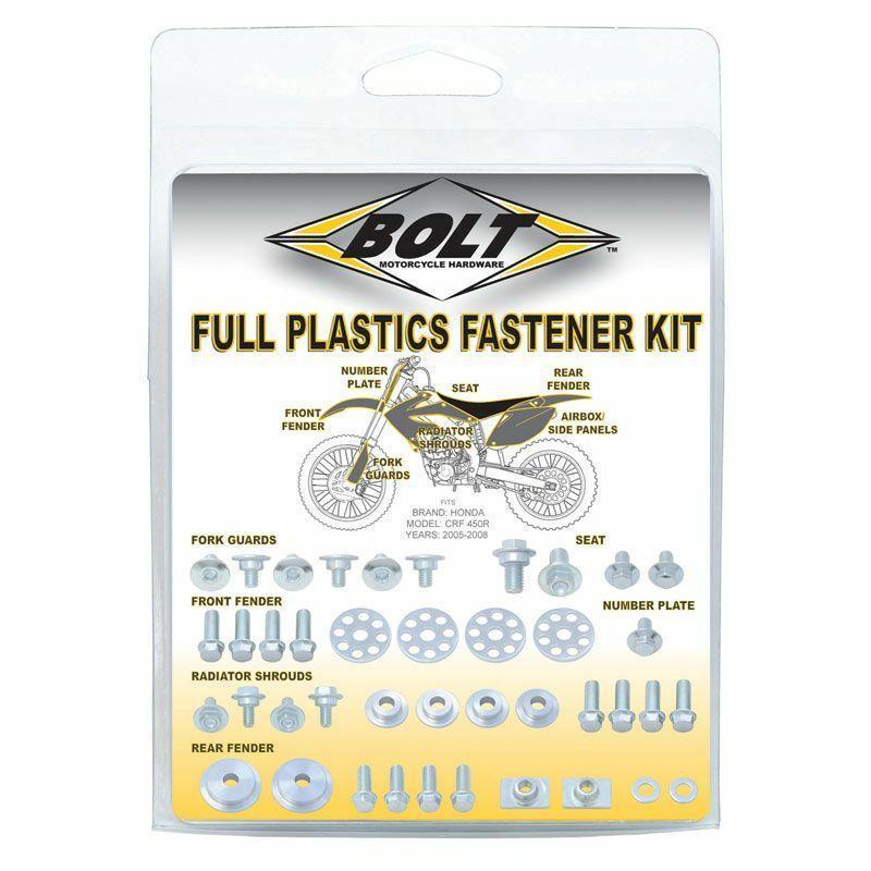 BOLT SUZ-PFK1 : Kit Tornillería de Plásticos BOLT inox Suzuki RM-Z 250 / 450