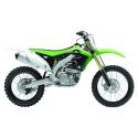 POLISPORT 8415900001 : POLISPORT Radiator Covers OEM Color Green/Black Kawasaki KX450F