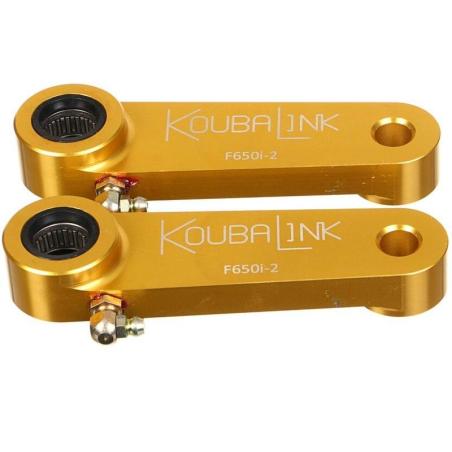 KOUBALINK F650I-2 : Kit de bajada KOUBALINK (50.8 mm) dorado - BMW