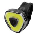 V BIKE JY-6218F : Luz delantera seguridad bicicleta LED 75lm con batería integrada recargable USB